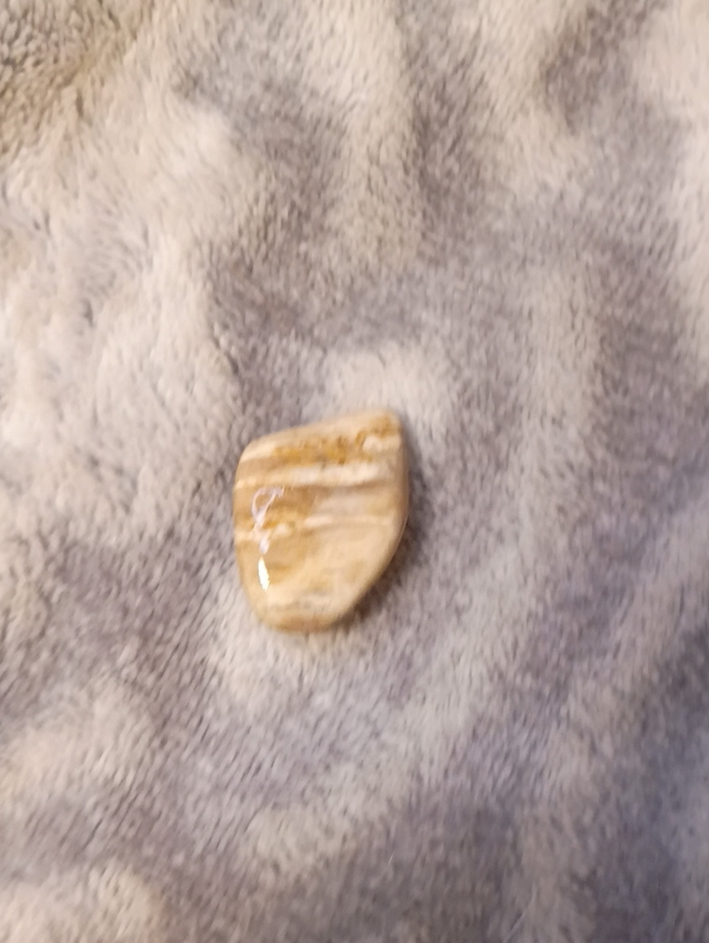 Natural Cream Brown Small Stone